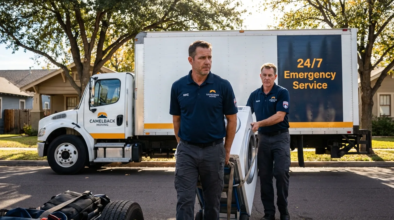 CamelBack Moving crew loading furniture in Magnolia, MS